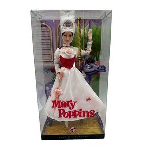 Mary Poppins Barbie Pink Label Collector Doll ~ NEW IN BOX ~ NRFB Mattel M0672